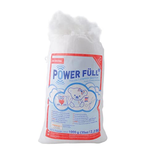 POWER FÜLL Füllwatte Ökotex 100 hochflauschig weiß 5kg