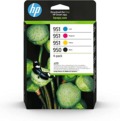 HP 950/951 Multipack Original Druckerpatronen - Schwarz + Tricolor - Fuchsmarkt